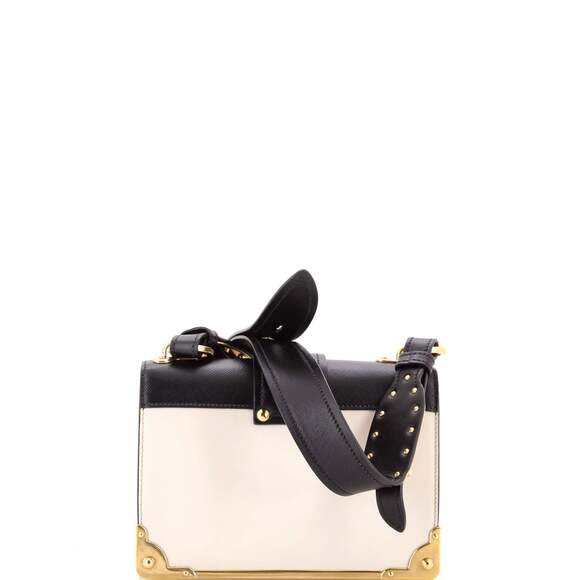 Prada Cahier Crossbody Bag Embellished #238731P19B - Picture 3 of 7